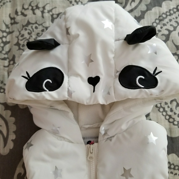 NWT Gymboree Panda Puffer Vest - Picture 2 of 4